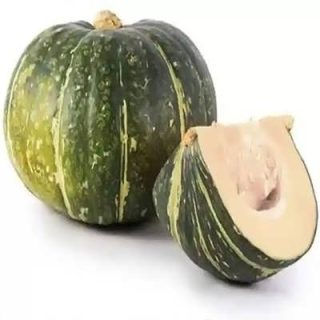 کدو تنبل ببری گرد برش خورده
