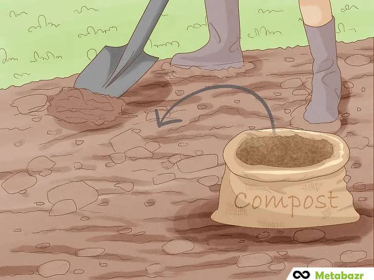 آماده سازی خاک با کمپوست